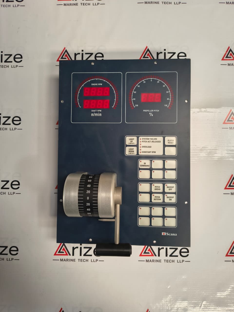 SCANA MAR-EL AS 2513 SLAVE2 PANEL WITH MPI200 and MPS140 PCB NEW